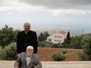One of the last days I spent with Hajj Ali in 2010 at a monastery that overlooks Beirut, in nLebannon